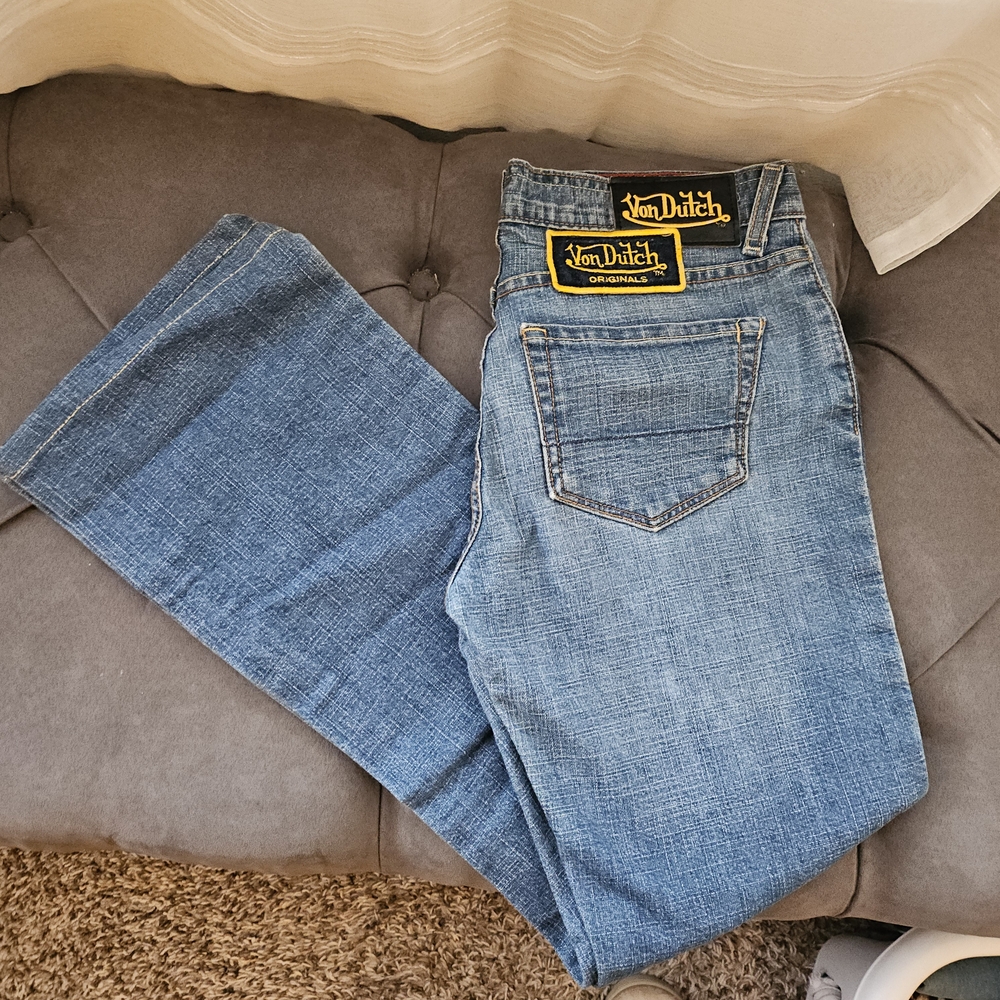 Von Dutch Low-rise Bootcut Jeans
